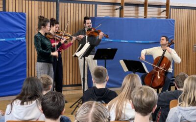 Das Aris-Quartett am Landesmusikgymnasium