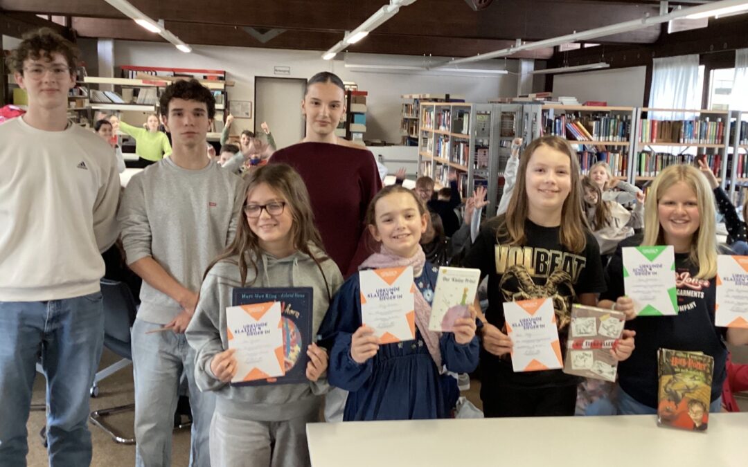 Jorina gewinnt den Schulentscheid des Vorlesewettbewerbs 2025/26