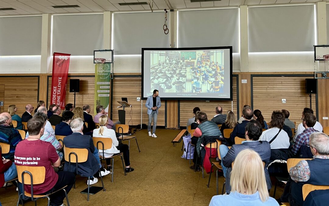 SdZ-Netzwerktreffen der Gymnasien am LMG: Vortrag von Zukunftsforscher Prof. Dr. Arndt Pechstein