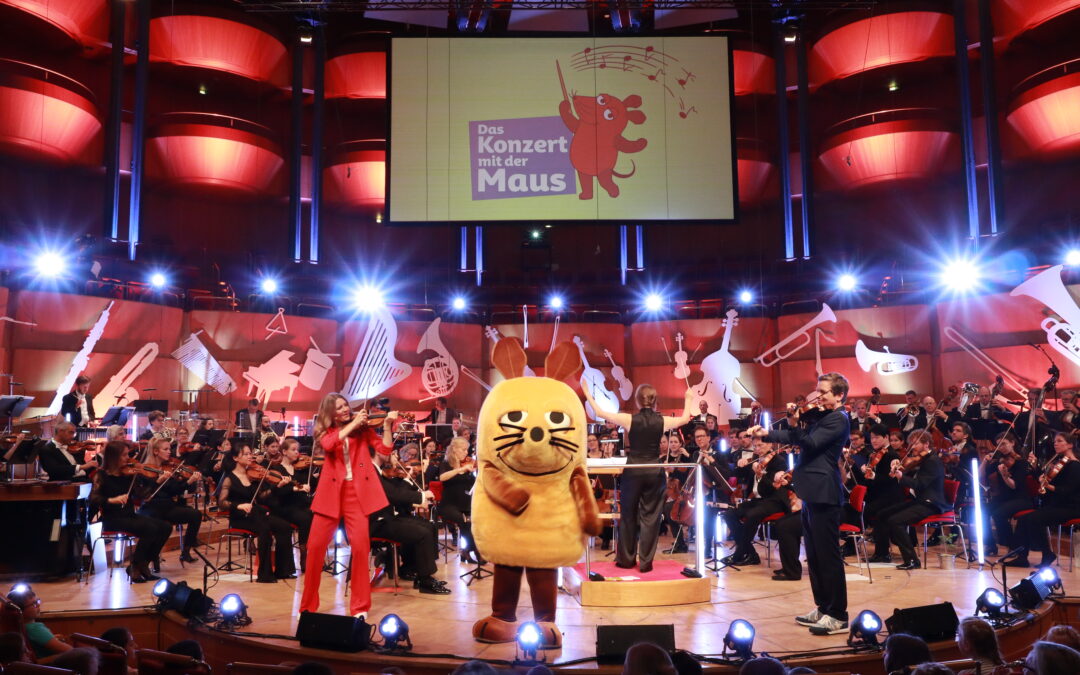 „Hier kommt die Maus“ – Streichervororchester spielt heute in Köln mit dem WDR-Symphonieorchester