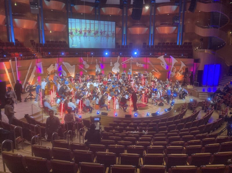 Probe in der Kölner Philharmonie, SVO, WDR-Symphonieorchester