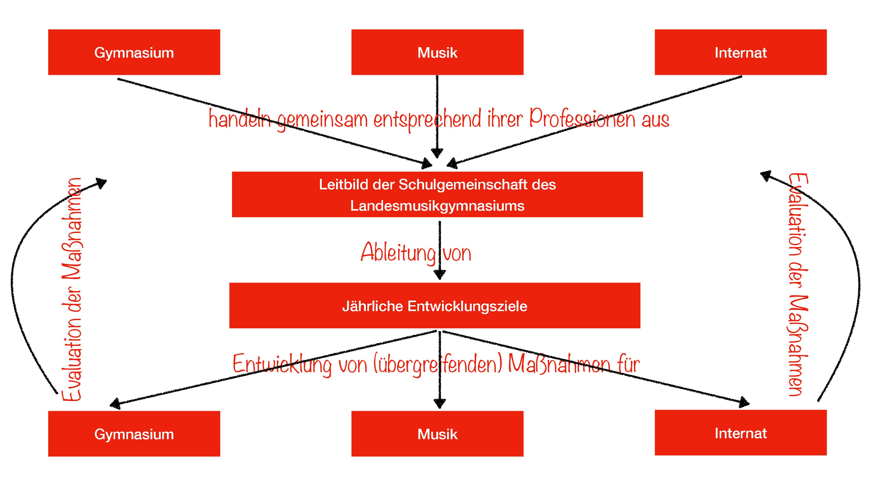 Schulentwicklungsprozess Vorgehen Landesmusikgymnasium RLP Schulentwicklung