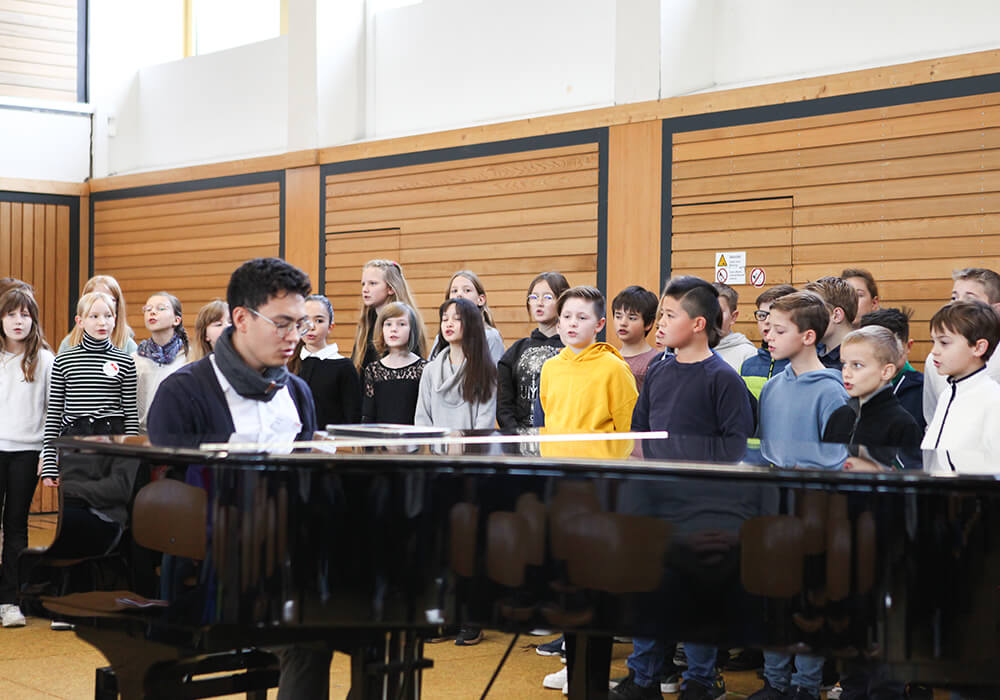 Chor der 5-6 Klassen am Landesmusikgymnasium RLP