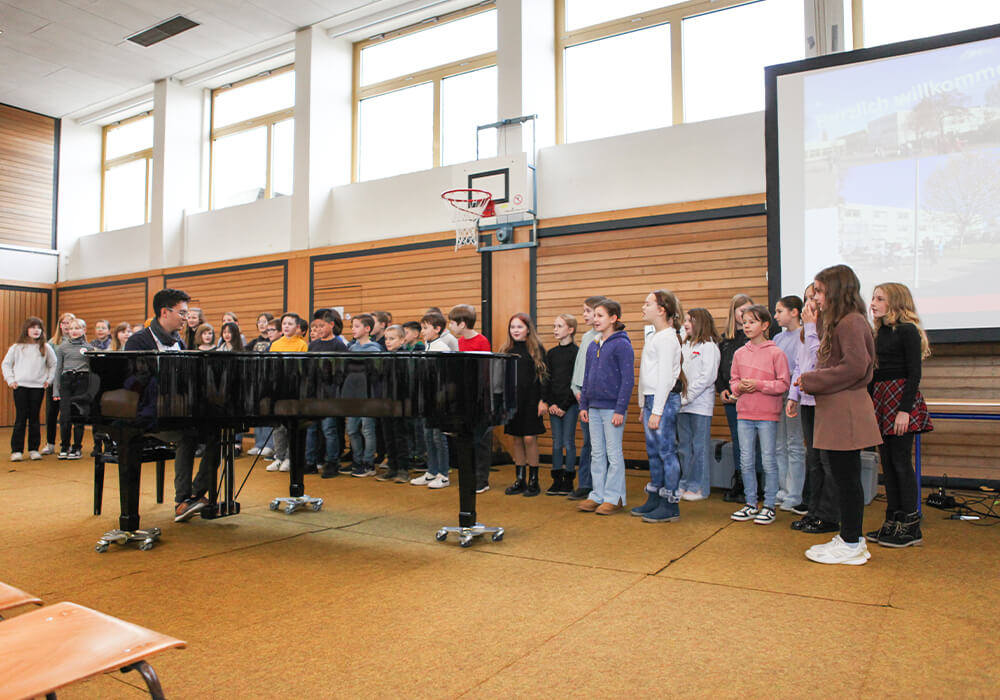 Chor der 5-6 Klassen am Landesmusikgymnasium RLP