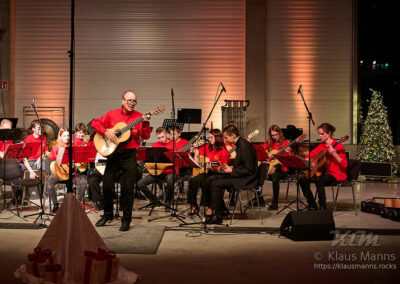 Das Gitarrenensemble „cantomano“ am Landesmusikgymnasium RLP