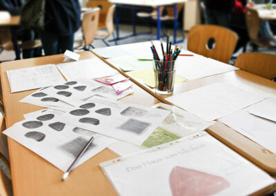 Geometrie Aufgaben im Matheunterricht am Landesmusikgymnasium RLP