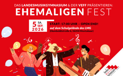 Ehemaligenfest des Landesmusikgymnasiums 2026 (Save the date)
