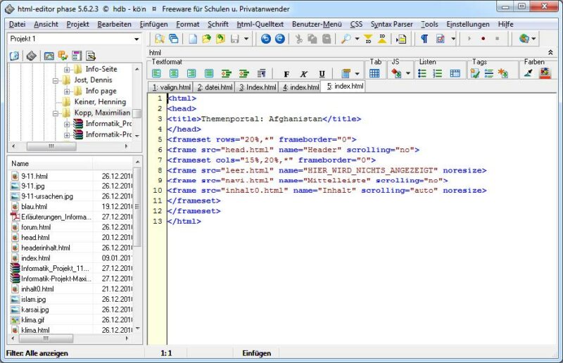 Phase5 Fach Informatik am LMG