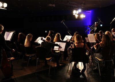 Streichervororchester des Landesmusiklgymnasiums RLP „Sägewerk“ beim Weihnachtskonzerten in Stadthalle Montabaur