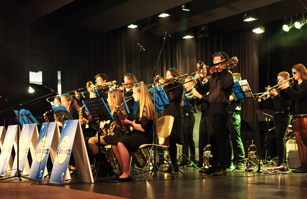 Big Band „The Blueberry Jazz Orchestra“ am Landesmusikgymnasium in Montabaur