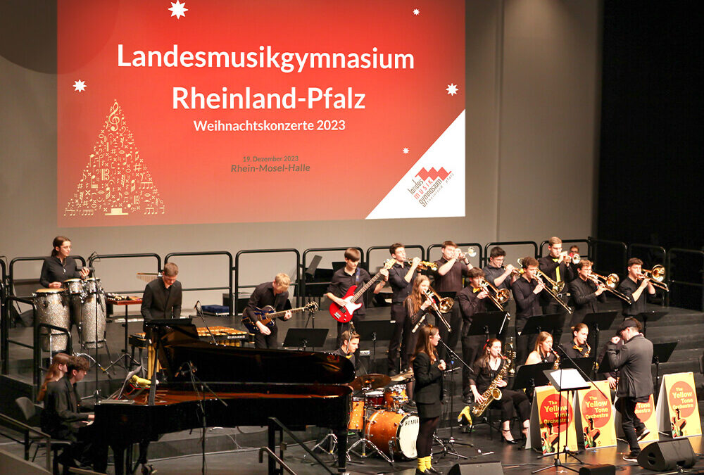 Abwechslungsreicher Konzertabend des Landesmusikgymnasiums vor vollem Haus in der Rhein-Mosel-Halle Koblenz