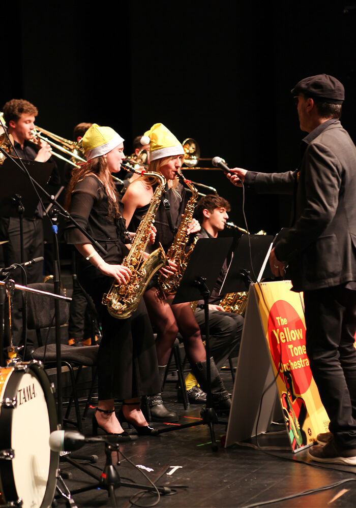 The Yellow Tone Orchestra am Landesmusikgymnasium in Montabaur